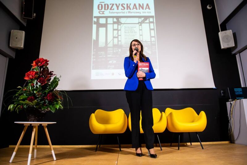 Renata Kaznowska, zastępca Prezydenta m.st. Warszawy. Fot. Radek Zawadzki